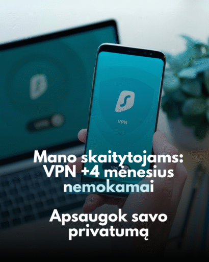 Naršykite privačiai